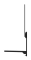 Neomounts Tastaturablage Kit 43-110 max.2,5kg stahl schwarz