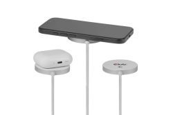 Club3D Ladegerät wireless Qi2 USB-C 25Watt, weiß retail