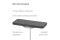 Club3D Ladegerät wireless Qi2 USB-C 25Watt, weiß retail