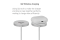 Club3D Ladegerät wireless Qi2 USB-C 25Watt, weiß retail