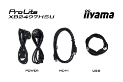 IIYAMA 60.5cm (24) XB2497HSU-B1 16:09 HDMI+DP+2xUSB-C