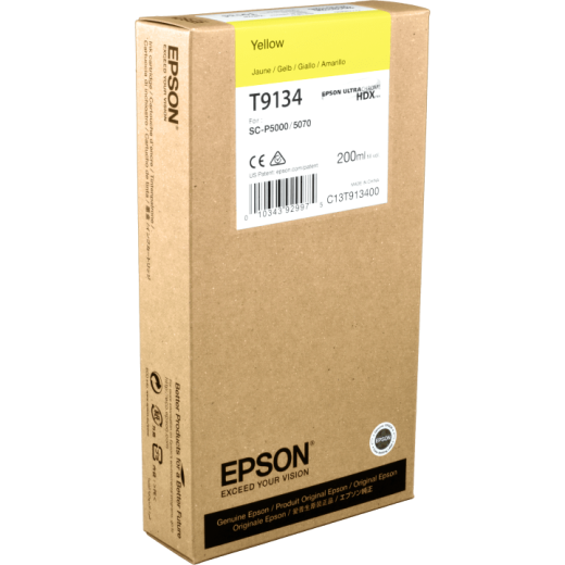 Epson Tinte C13T913400 yellow T9134