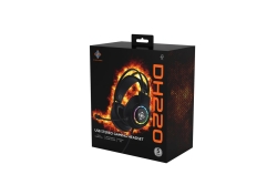 Deltaco Headset Gaming Stereo DH2020 USB RGB schwarz