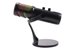 Deltaco Gaming RGB Streaming Mikrofon schwarz