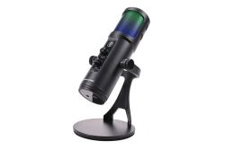 Deltaco Gaming RGB Streaming Mikrofon schwarz
