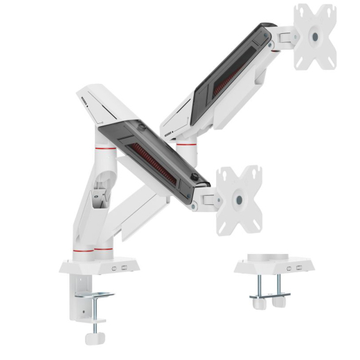 Equip Tischhalterung 17-35/2TFT 180° Gaming 12Kg sw+ws