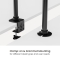 Equip Tischhalterung 17-35/2TFT 360° H.Leist. 20Kg schwarz