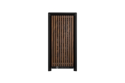 CORSAIR Geh Midi FRAME 4000D RS Wood Mid-Tower, Black/Walnut