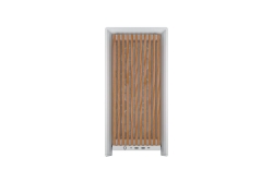 CORSAIR Geh Midi FRAME 4000D RS Wood Mid-Tower, White/Oak