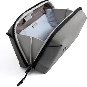 inateck Organizer Tasche ABM33 Grau 22.5cm x 14cm x 8.5 cm
