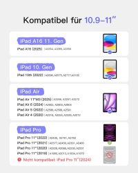 inateck N0001 pink Bluetooth-Tastatur-Hülle für...