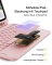 inateck N0001 pink Bluetooth-Tastatur-Hülle für iPad 11
