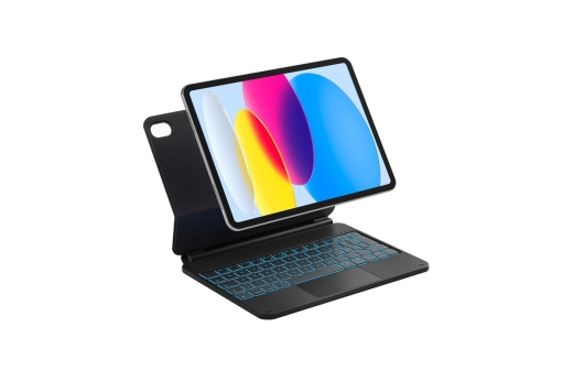 inateck KB09119-10 black iPad-Tastatur mit Trackpad QWERTZ