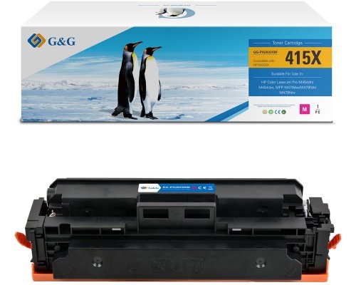 G&G XL-Toner kompatibel mit HP 415X/ W2033X