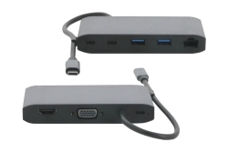 Mobilis USB-C Docking Station 8 in 1 100 W Max