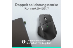 Logitech Wireless Mouse MX Master 4 f. Business graphite