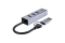 CONCEPTRONIC Adapter USB-C/-A3.0->GbE+3x-A3.0 5Gbs gr