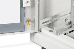 DIGITUS 42HE Netzwerkschrank Unique Light, 800x1000mm, grau (Speditionsversand)
