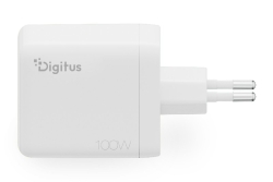 DIGITUS USB-Ladegerät GaN 100W, 2x USB-C, 1x USB-A...