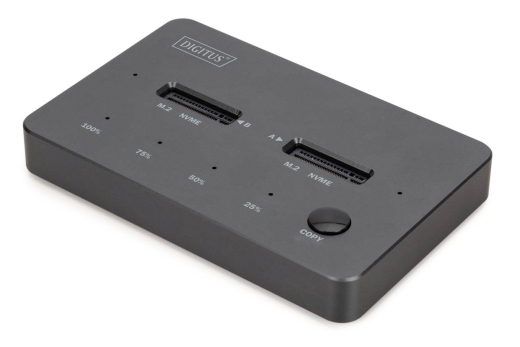 DIGITUS USB M.2 NVMe Klonstation, SSD, USB3.1 Typ-C