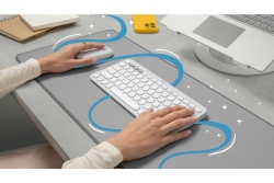 Logitech Wireless Keyboard+Mouse Pebble 2 Combo white