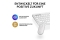 Logitech Wireless Keyboard+Mouse Pebble 2 Combo white