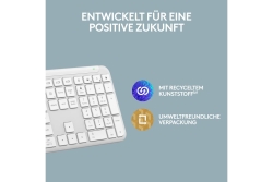 Logitech Wireless Keyboard K950 Signature Slim off-white