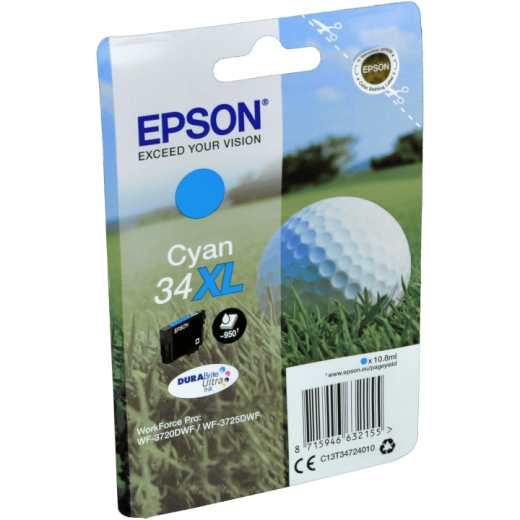 Epson Tinte C13T347240 cyan 34XL