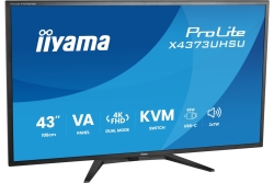 IIYAMA 108cm (43) X4373UHSU-B2 16:9 2xHDMI+DP+2xUSB-C