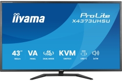IIYAMA 108cm (43) X4373UHSU-B2 16:9 2xHDMI+DP+2xUSB-C