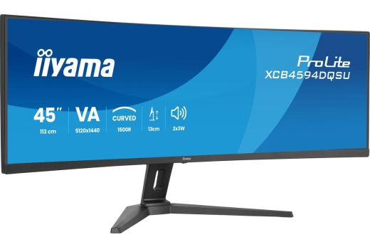 IIYAMA 113cm (44.5) XCB4594DQSU-B1 32:9 2xHDMI+DP+2xUSB-C