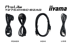 IIYAMA 68.6cm (27) T2754MSC-B2AG 16:9 M-Touch VGA+HDMI
