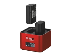 Hähnel Doppelladegerät Pro Cube 3 - Canon mit LCD-Display retail