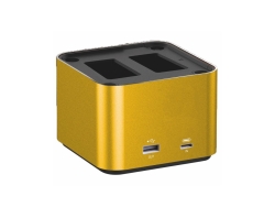 Hähnel Doppelladegerät Pro Cube 3 - Nikon mit LCD-Display retail