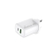 MediaRange Ladegerät 25W 2-Port 1x USB-A/1x USB-C UK GaN, ws