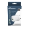 MediaRange Ladegerät 25W 2-Port 1x USB-A/1x USB-C UK GaN, ws