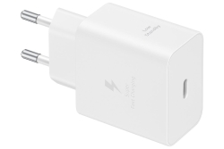 Samsung Galaxy Power Adapter USB Type C 45W White w/Cable