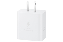 Samsung Galaxy Power Adapter USB Type C 45W White w/Cable