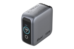 Verbatim Mini GaN Charger 3 Port 100W w Display (EU/UK/US)