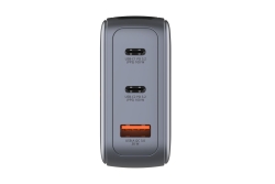 Verbatim Mini GaN Charger 3 Port 100W w Display (EU/UK/US)