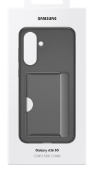 Samsung Smartphone Card Slot Case Black for Galaxy A36