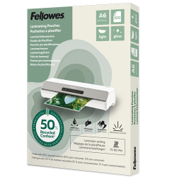 Fellowes Laminierfolie A6 Light Gloss 100er Pack