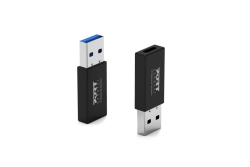 Port Adapter USB-C auf USB-A 2er Pack Konverter schwarz