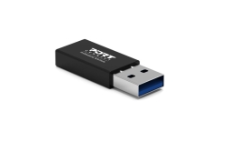 Port Adapter USB-C auf USB-A 2er Pack Konverter schwarz
