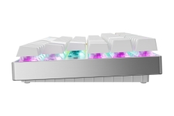 CHERRY XTRFY MX 8.2 Wireless Tastatur RGB DE MX Silb TKL 80%