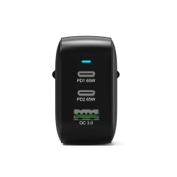 Port USB-C Ladegerät GaN 65W USB-C/A Schnellladegerät PD