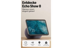 Amazon Echo Show 8 (4th Generation 2025) Antraciet DE