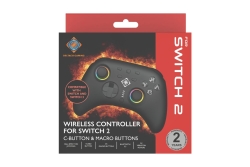 Deltaco Controller 2 C Taste RGB Wireless schwarz Switch