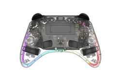 Deltaco Controller 2 C Taste RGB Wireless transparent Switch