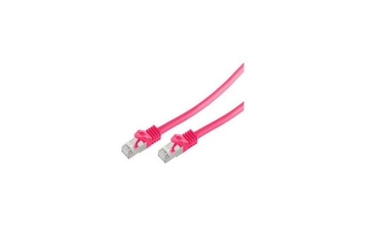 Shiverpeaks RJ45 Patchkabel S/FTP, Cat7 LSZH 1,0m magenta